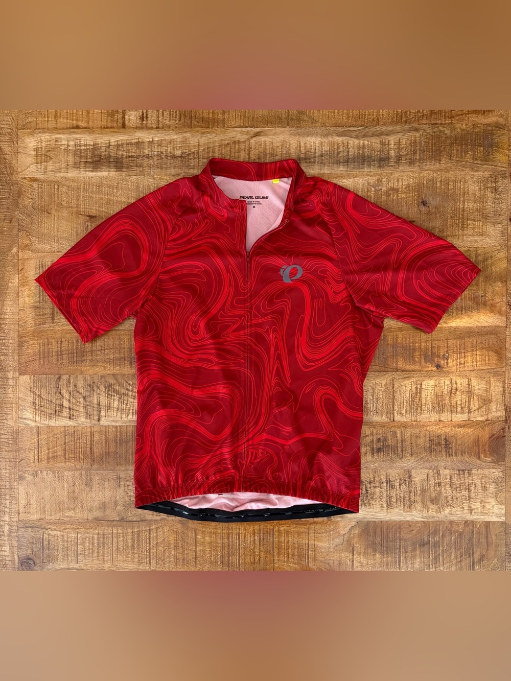 Pearl Izumi Classic Cycling Jersey Red Dahlia Topo